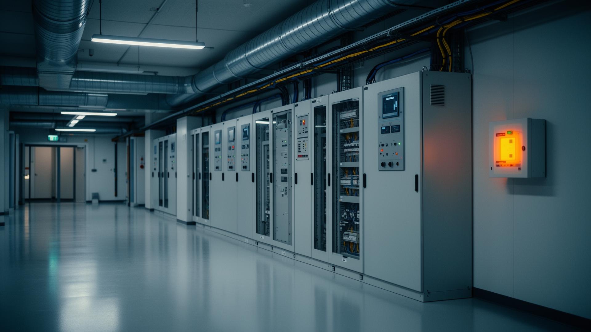 Regelkast in technische ruimte